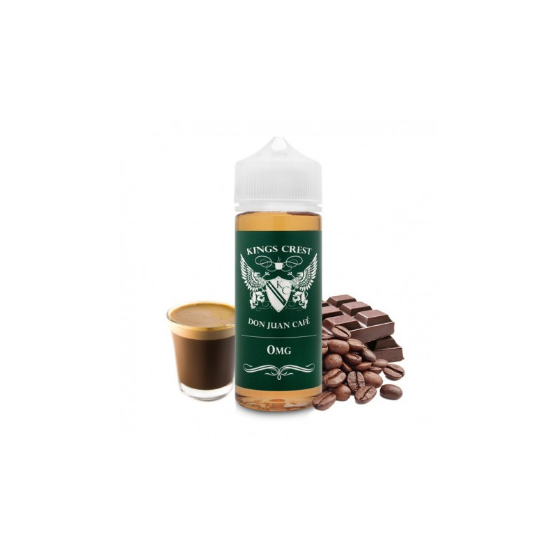 Liquide prêt-à-booster Kings Crest - Don Juan Café - 100ML