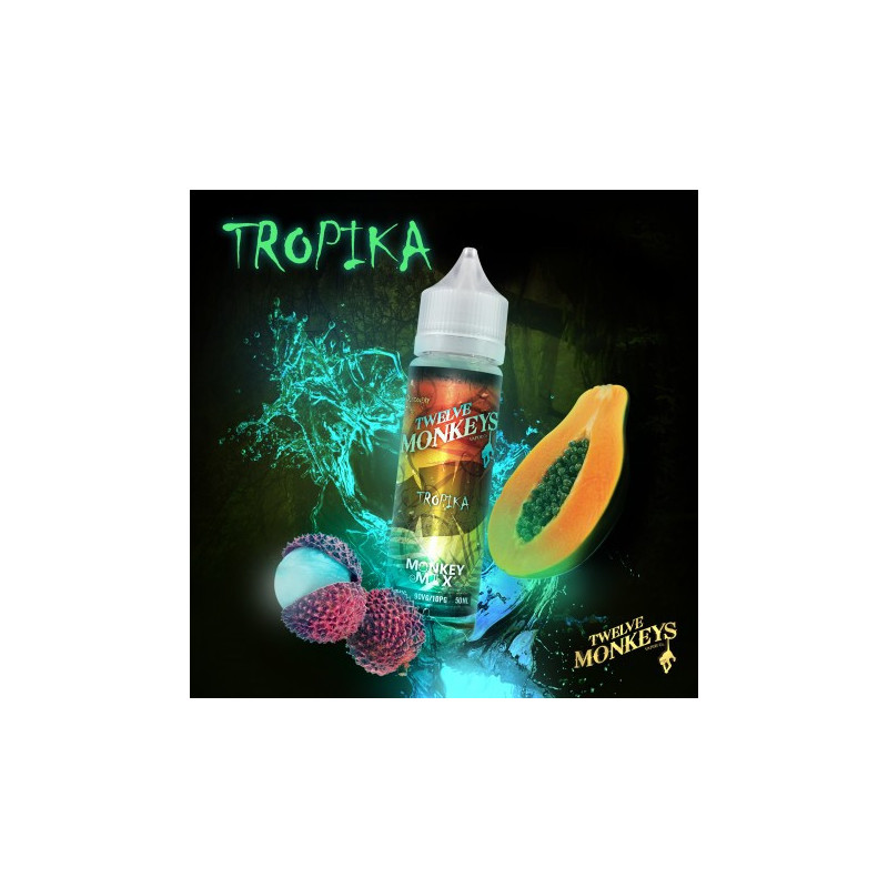 Liquide prêt-à-vaper Twelve Monkeys Vapors - Tropika - 50ml