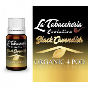 Extrait de tabac La Tabaccheria - Organic 4Pod - Black Cavendish 10ml