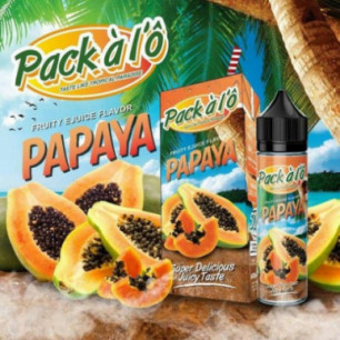 Liquide prêt-à-vaper Pack à l'Ô - Papaya - 50ml