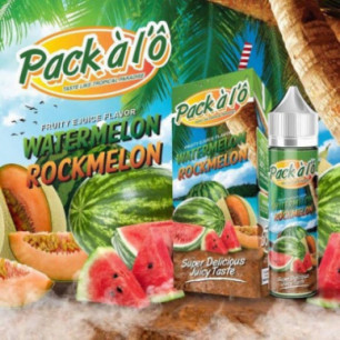 Liquide prêt-à-vaper Pack à l'Ô - Watermelon Rockmelon - 50ml
