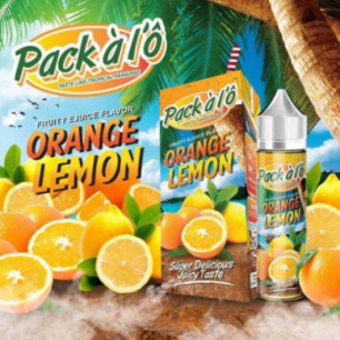 Liquide prêt-à-vaper Pack à l'Ô - Orange Lemon - 50ml
