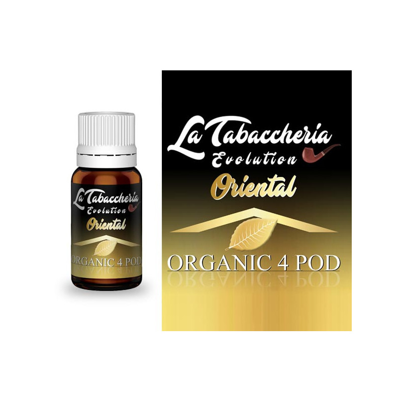Extrait de tabac La Tabaccheria - Organic 4Pod - Oriental 10ml