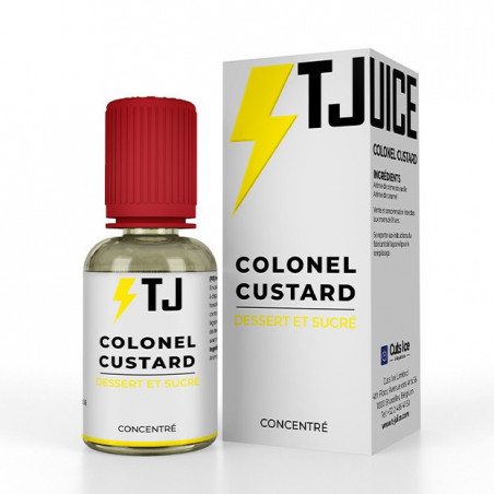 Concentré T-Juice - Colonel Custard 30ml