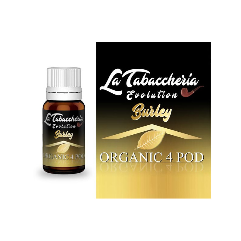 Extrait de tabac La Tabaccheria - Single leaf - Organic 4Pod - Burley 10ml