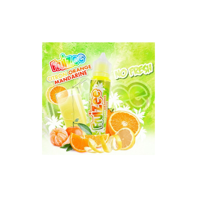 Liquide Fruizee - Citron Orange Mandarine No Fresh - 50ml