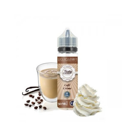 Liquide Prêt-à-Vaper Tasty Collection - Café Crème - 50ml