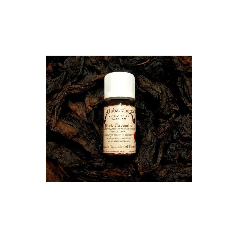 Extrait de tabac La Tabaccheria - Black Cavendish - 10ml