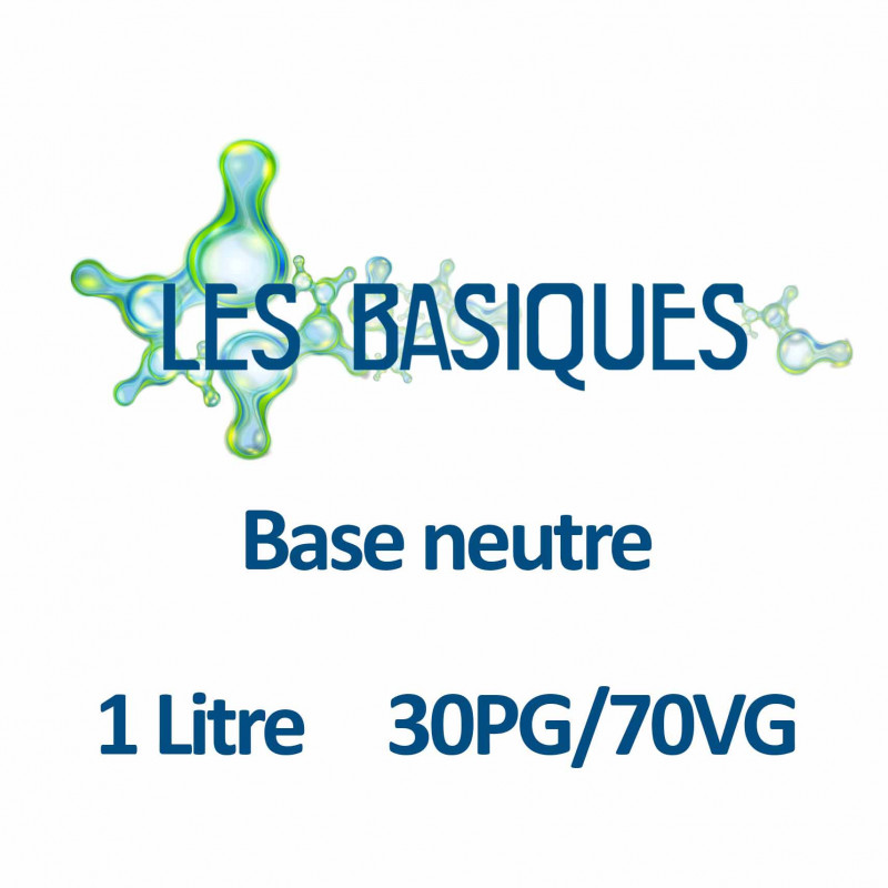Base neutre 30PG/70VG - 1 Litre