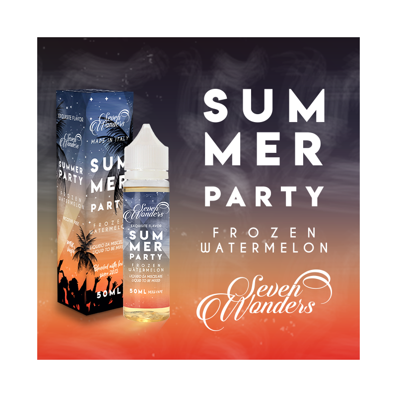 Liquide Prêt-à-Booster Seven Wonders - Summer Party - 50ml