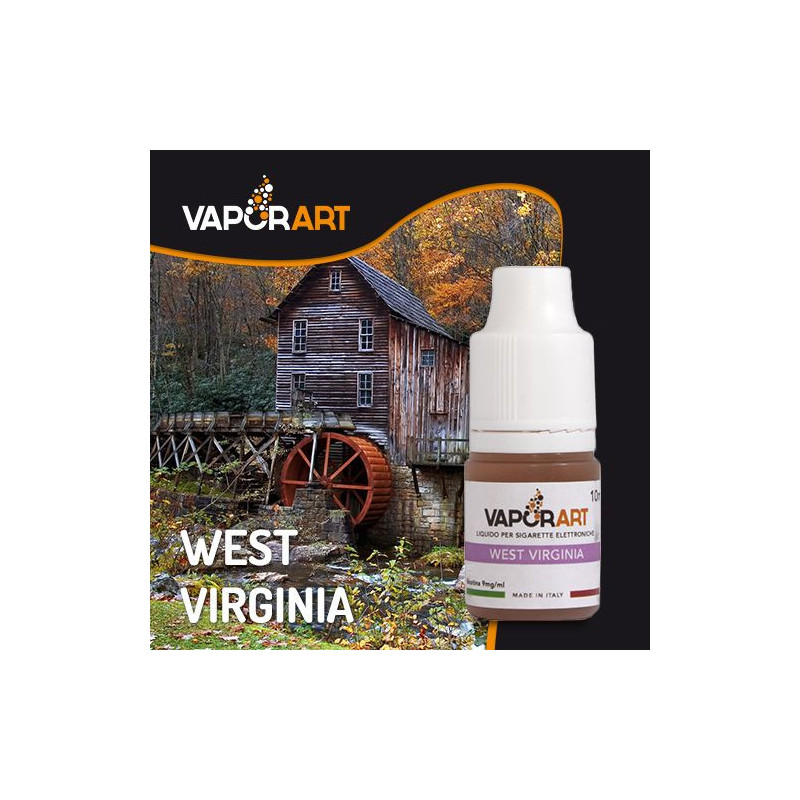 Liquide prêt à vaper Vaporart 10ml - West Virginia