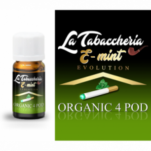 Extrait de tabac La Tabaccheria - Organic 4Pod - E-Mint 10ml
