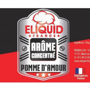 Concentré Eliquid France - Pomme d'amour - 10ml