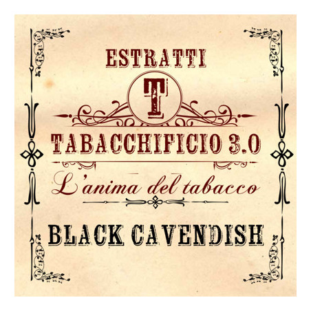 Arôme concentré Tabacchificio 3.0. 20ml-Black Cavendish