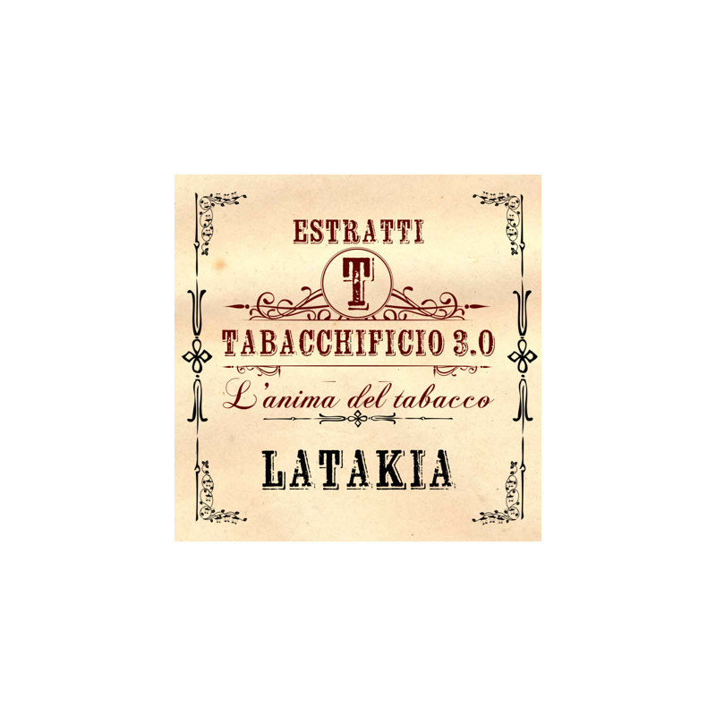 Arôme concentré Tabacchificio 3.0. 20ml-Latakia