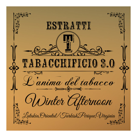 Arôme concentré Tabacchificio 3.0. 20ml-Winter Afternoon