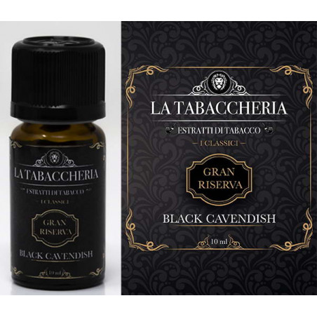 Arôme concentré La Tabaccheria - Gran Riserva - 10ml - Black Cavendish