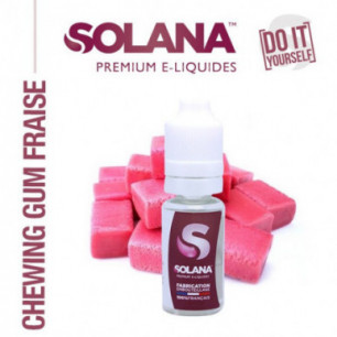 Concentré SOLANA - Chewing Gum fraise - 10ml (DLUO 05-2022)