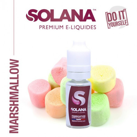 Concentré SOLANA - Marshmallow - 10ml (DLUO 03-2022)
