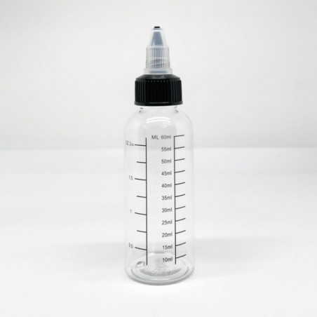 Flacon Vide Gradué Twist Bottle - 60ml