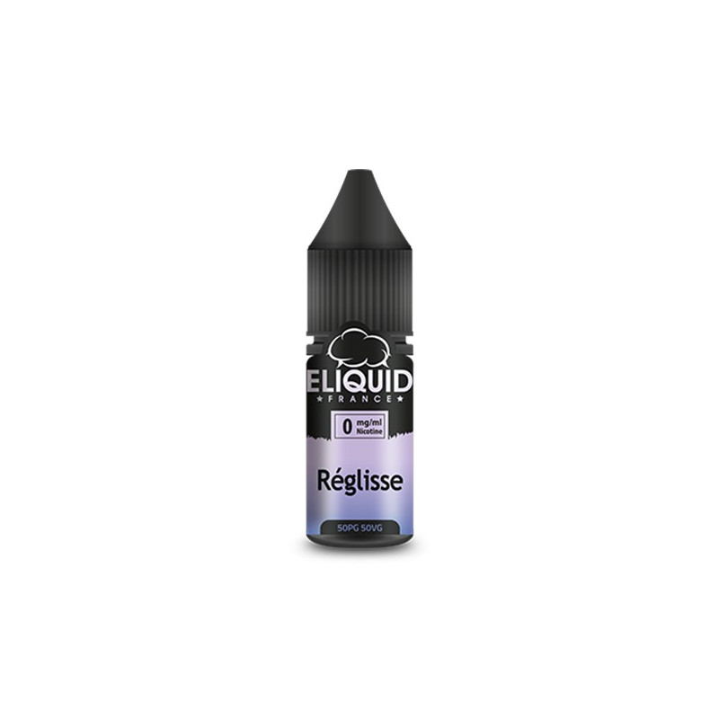 Liquide Eliquid France - Réglisse - 10ml Liquide Eliquid France - Réglisse - 10ml