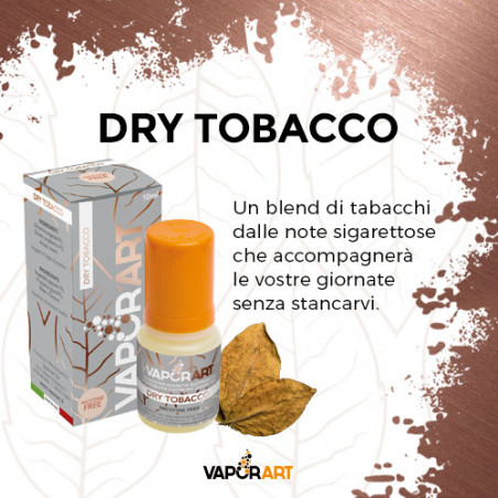 Liquide prêt-à-vaper Vaporart - Dry Tobacco - 10ml