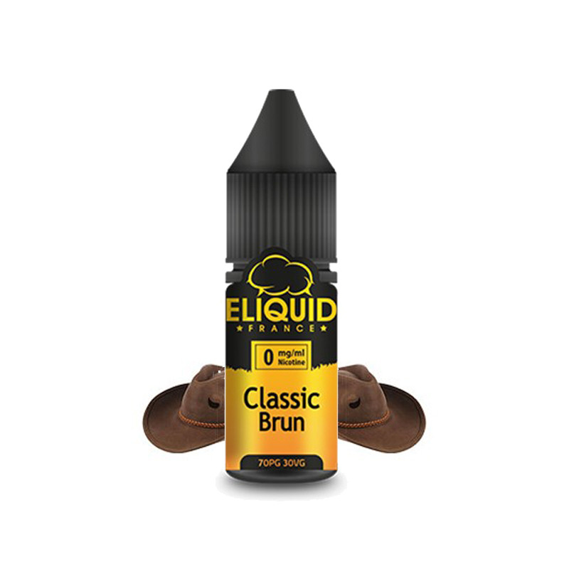 Liquide Eliquid France - Classic Brun - 10ml (DLUO 11-2023)