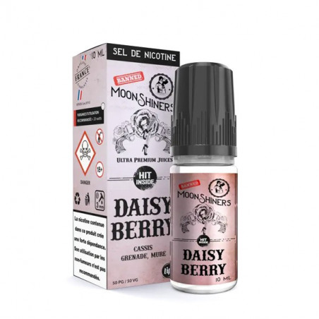 Liquide Daisy Berry Moonshiners aux sels de nicotine 10ml