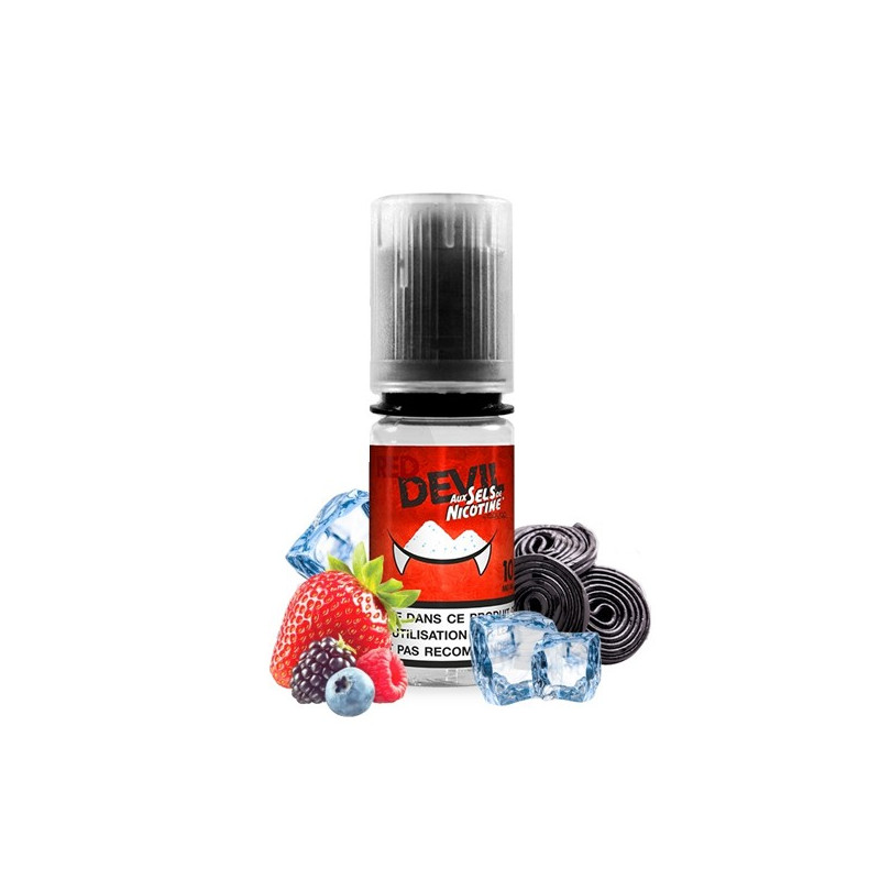 Liquide prêt-à-vaper Avap - Red Devil Sel de Nicotine - 10ml
