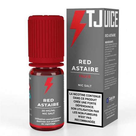 Liquide prêt-à-vaper T-Juice - Red Astaire SALT - 10ml