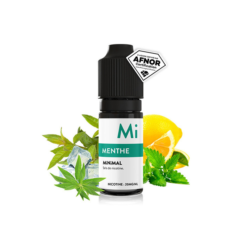 Liquide Minimal - Menthe - 10ml (sels de nicotine)