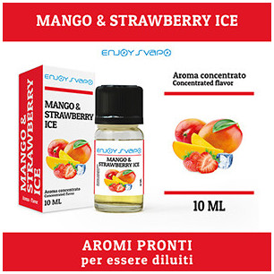 Arôme EnjoySvapo - Mango & Strawberry Ice 10ml