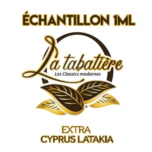 Echantillon 1ml Extra Cyprus Latakia La Tabatiere