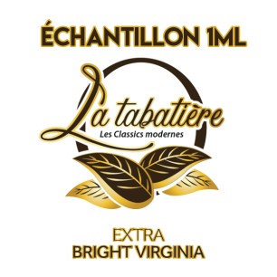 Echantillon 1ml Extra Bright Virginia La Tabatiere