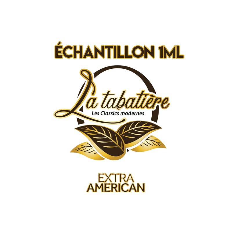 Echantillon 1ml Extra American La Tabatiere Echantillon 1ml Extra American La Tabatiere