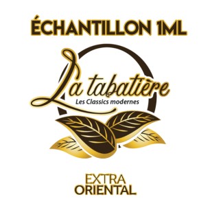 Echantillon 1ml Extra Oriental La Tabatiere