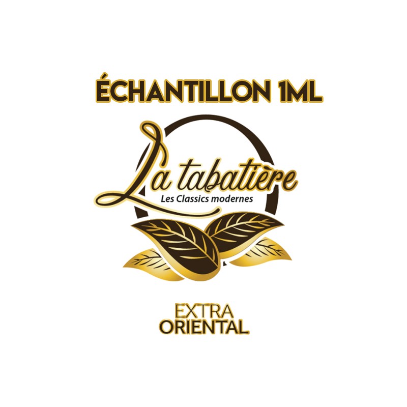 Echantillon 1ml Extra Oriental La Tabatiere Echantillon 1ml Extra Oriental La Tabatiere