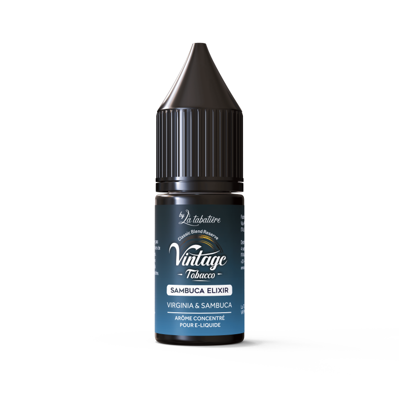 Concentré Sambuca Elixir La Tabatière 10ml Concentré Sambuca Elixir La Tabatière 10ml