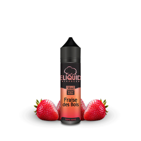 Liquide Fraise des bois Eliquid France 50ml
