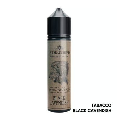 Concentré La Tabaccheria - Black Cavendish - Extra Dry 4POD - 20ml