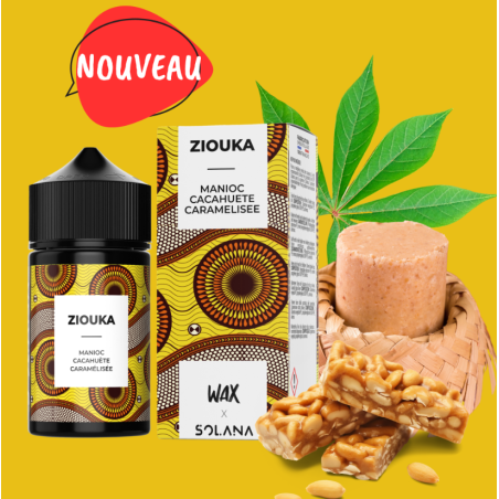 Liquide ZIOUKA Wax Solana 50ml
