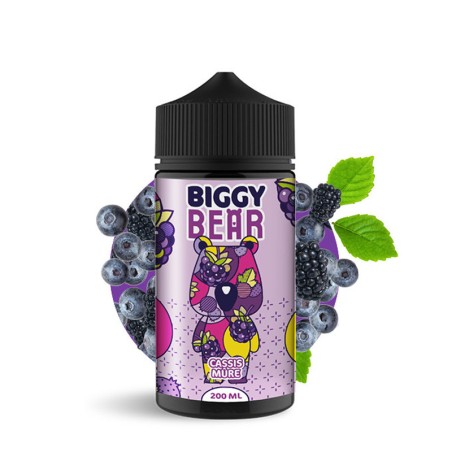 Liquide Cassis Mûre Biggy Bear 200ml
