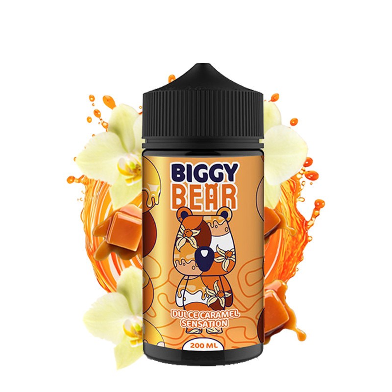 Liquide Dulce Caramel Sensation Biggy Bear 200ml Liquide Dulce Caramel Sensation Biggy Bear 200ml