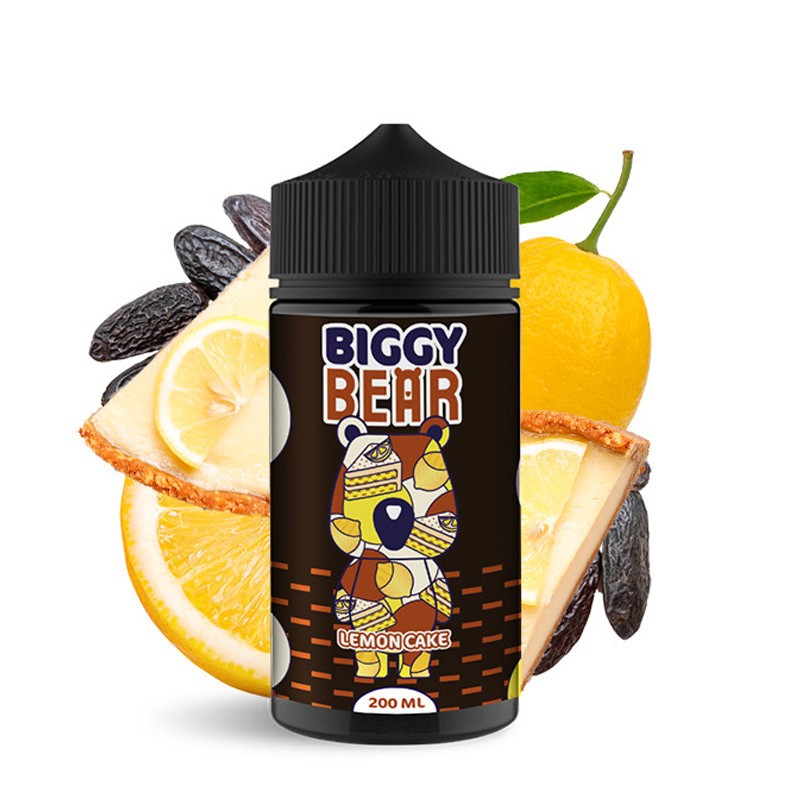 Liquide Lemon Cake Biggy Bear 200ml Liquide Lemon Cake Biggy Bear 200ml