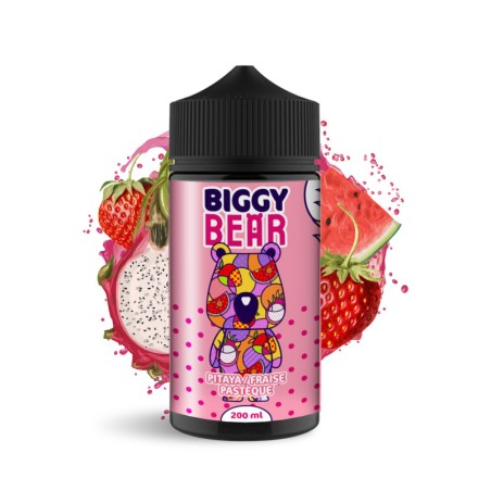 Liquide Pitaya Fraise Pastèque Biggy Bear 200ml