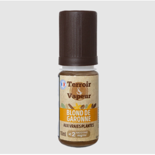 Liquide Blond de Garonne - Terroir et Vapeur - 10ml