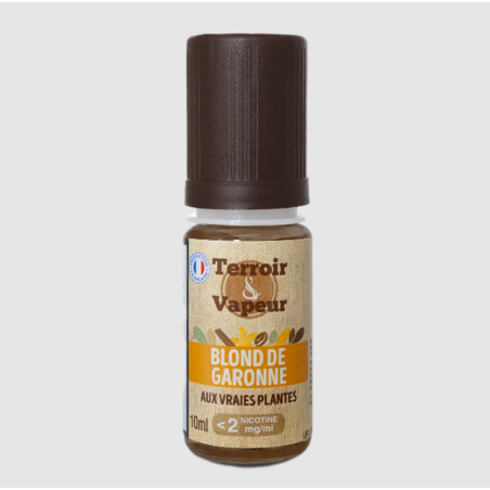 Liquide Blond de Garonne - Terroir et Vapeur - 10ml