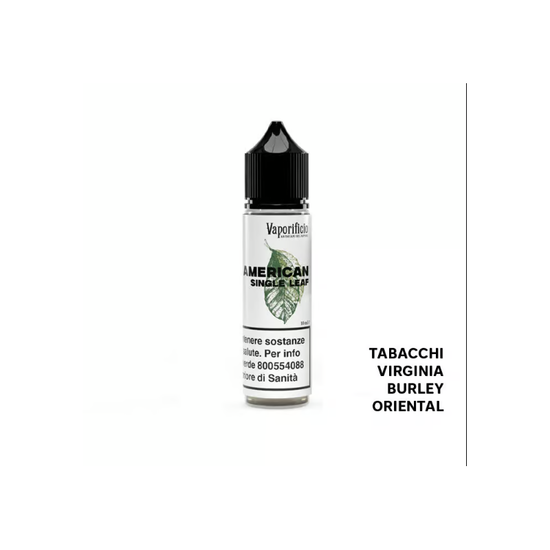 Concentré American Single Leaf Vaporificio 20ml Concentré American Single Leaf Vaporificio 20ml
