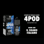 Concentré Il Sigaro Italiano La Tabaccheria - Organic 4Pod -10ml