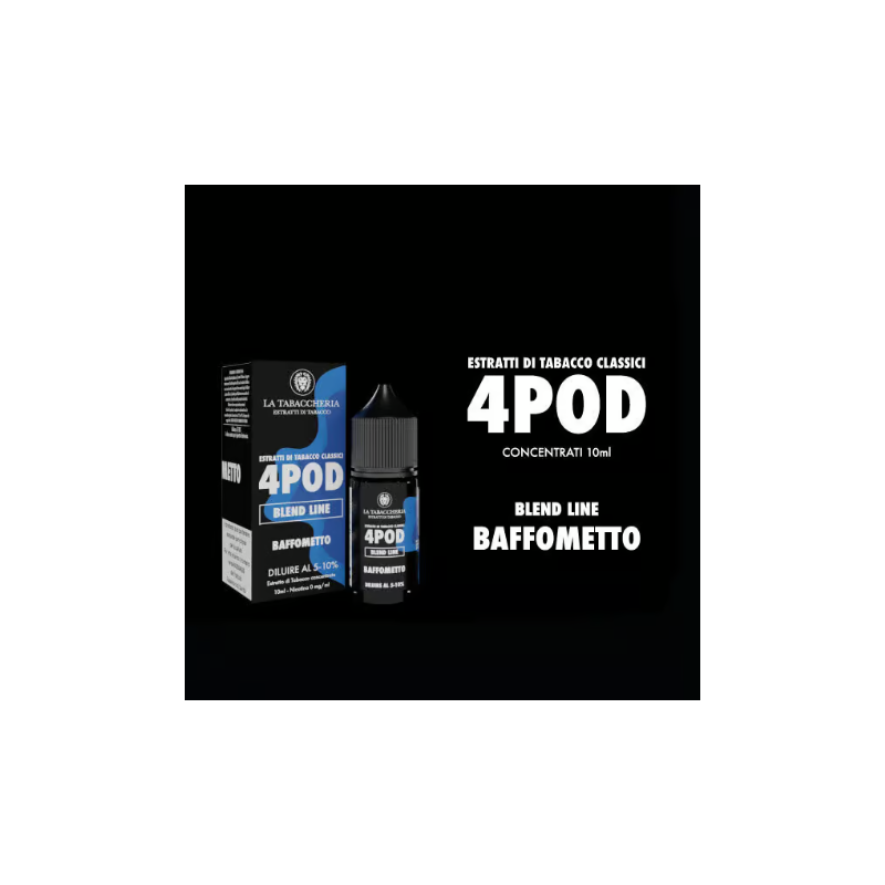 Concentré Baffometto La Tabaccheria - Organic 4Pod -10ml